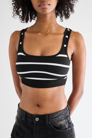 Crop Top - Zwart en Wit