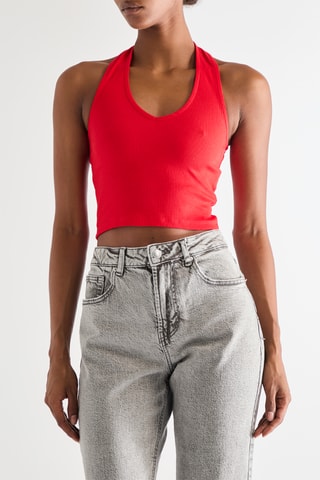 Crop Top - Rood
