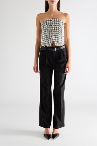 Strapless Top - Ecru