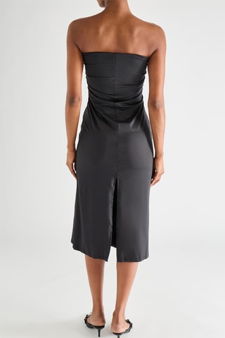 Strapless Jurk - Zwart