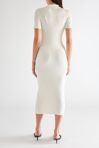 Blouse-jurk - Ecru
