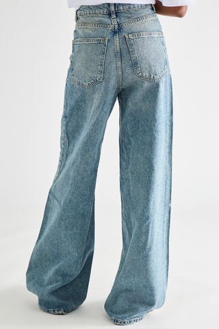 Jeans wide legs - Lichtblauw