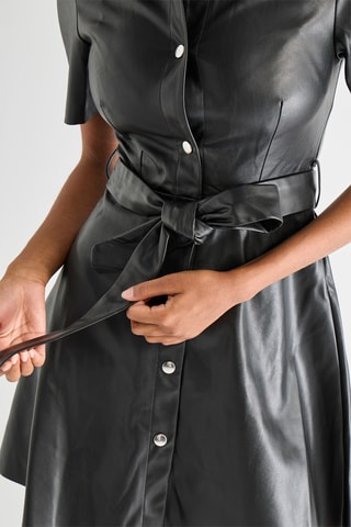 Blouse-jurk - Zwart
