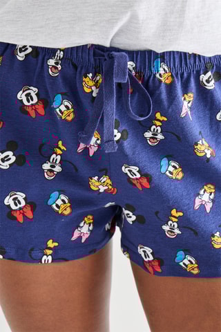 Pyjama Donald Disney - Marineblauw en Lichtgrijs