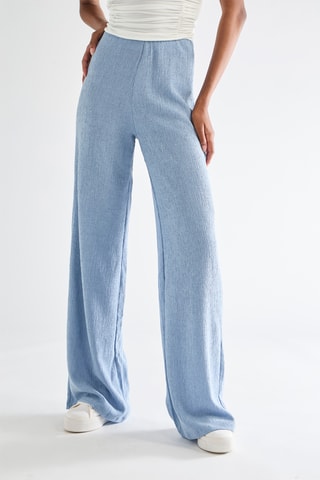 Broek Hoge Taille - Lichtblauw