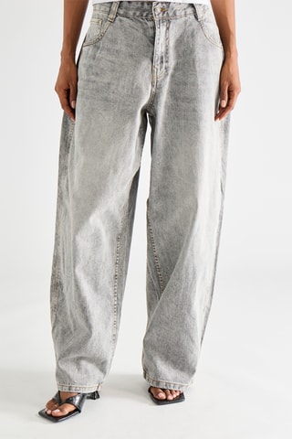 Jeans wide legs - Grijs