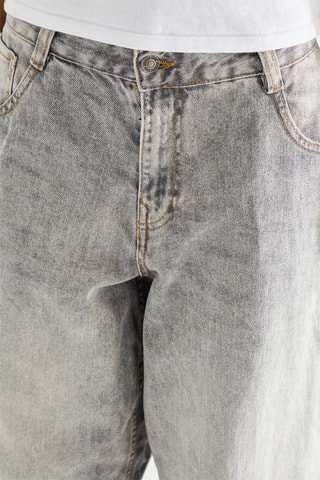 Jeans wide legs - Grijs