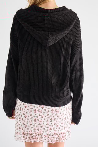 Vest met Capuchon - Zwart