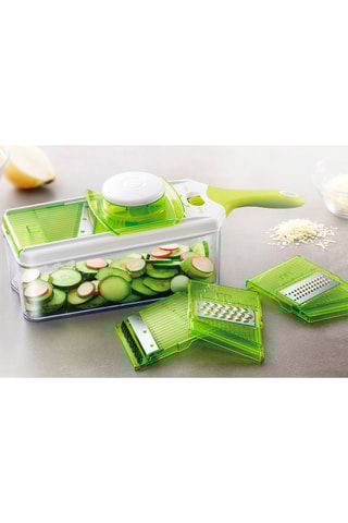Mandoline multifonctions en acier inoxydable