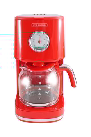 Cafetière - 1,5 l - 900 W - Rouge