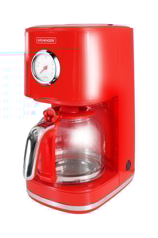 Cafetière - 1,5 l - 900 W - Rouge
