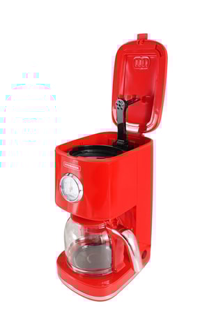Cafetière - 1,5 l - 900 W - Rouge