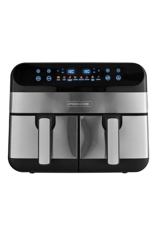 Airfryer Zonder Olie met 2 Schalen - 2400 W - 9 l