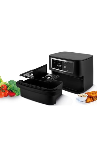 Airfryer Zonder Olie 10 l - Uitneembare verdelers.