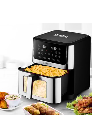 Frituurpan zonder olie - 1800 W - 8 l