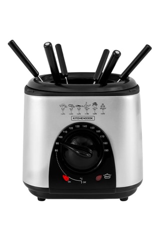 2-in-1 Frituur- en Fonduepan - 950 W - 1 l