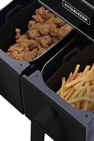 2 paniers de cuisson en silicone - 21,5 x 14,5 cm