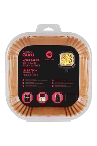 Moules papier cuisson pour Air Fryer - 50 pièces