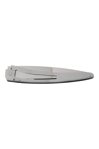 Couteau pliable en bois d'olivier et acier inoxydable - 10 cm