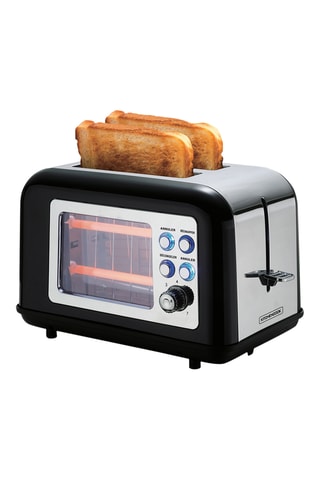 Grille-pain - 800 W - 2 fentes - Noir