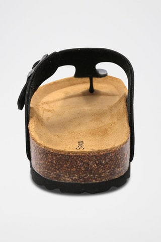 Teenslipper Rosso 
Metaalgrijs