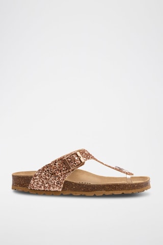 Sandalen Roségoudkleurig