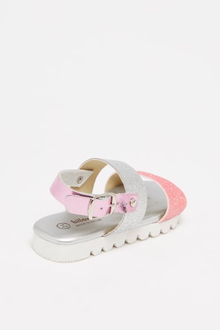 Sandalen Roze en Zilverkleurig