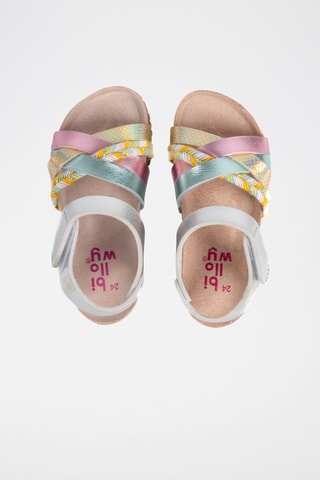 Sandalen Zilverkleurig
