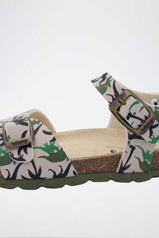 Sandalen Rosso Kaki en Taupe