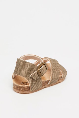 Sandalen Gemêleerd Kaki