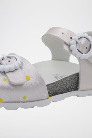 Sandalen Bio Gel Zilverkleurig
