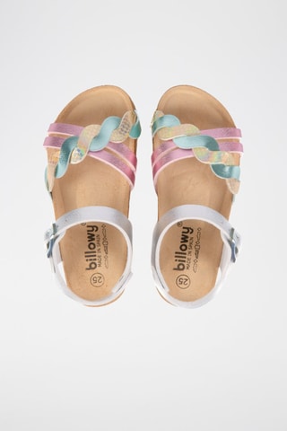 Sandalen Rosso Zilverkleurig