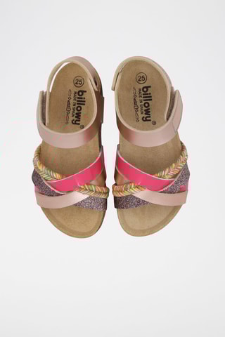 Sandalen Rosso Roségoudkleurig
