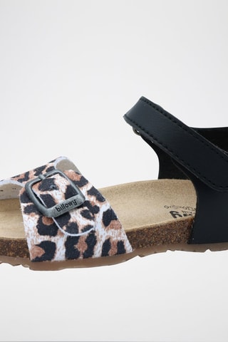 Sandalen Rosso Zwart en Ecru