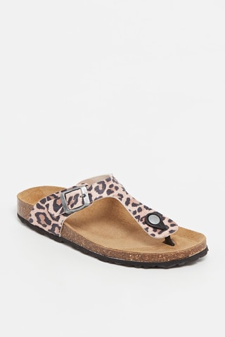Sandalen Rosso Poederroze en Zwart