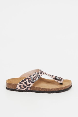 Sandalen Rosso Poederroze en Zwart