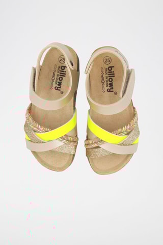 Sandalen Rosso Goudkleurig