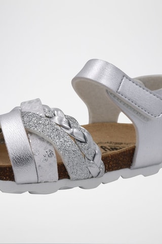 Sandalen Rosso Zilverkleurig
