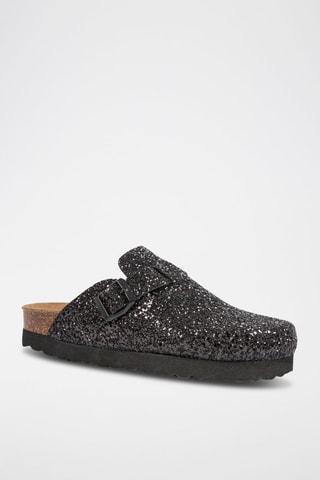 Platform Clogs Zwart