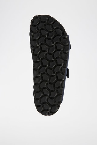 Nubuck Muiltjes Marineblauw