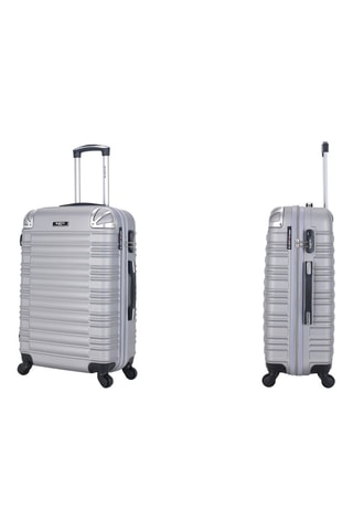 Weekendtrolley Lima (M) - 65 cm - Zilverkleurig