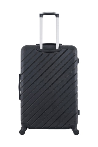 Handbagagetrolley en Grote Trolley (S/L) Cité - 55/75 cm - Zwart