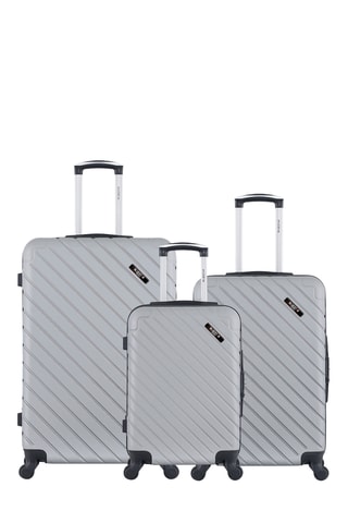 Set van 3 Trolleys (S/M/L) Cite - 55 / 65 / 75 cm - Grijs