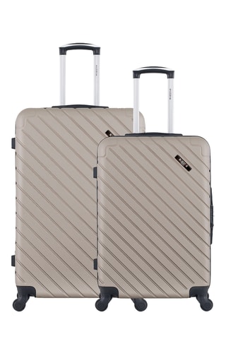 Weekendtrolley en Grote Trolley (M/L) Cité - 65/75 cm - Beige