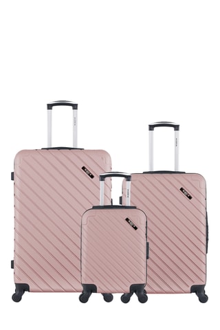 Set van 3 Trolleys (XXS/M/L) Cite - 46 / 65 / 75 cm - Roségoudkleurig