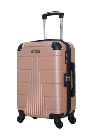 Handbagagetrolley en Weekendtrolley Ottawa - 37/64 l - Roségoudkleurig