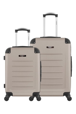 Handbagagetrolley en Weekendtrolley Opéra (S/M) - 55/65 cm - Lichtbeige