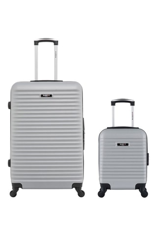  Weekendtrolley Low Cost en Grote Trolley (XS/L) Brazilia - 46/75 cm  - Grijs