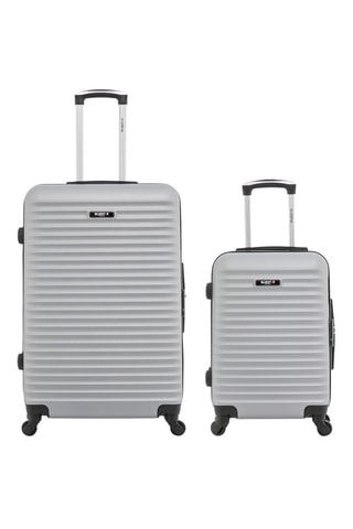  Weekendtrolley en Grote Trolley (S/L) Brazilia - 55/75 cm  - Grijs