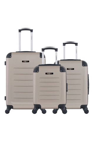 Set van 3 Trolleys Opéra (XXS/S/M) - 46/55/65 cm - Lichtbeige